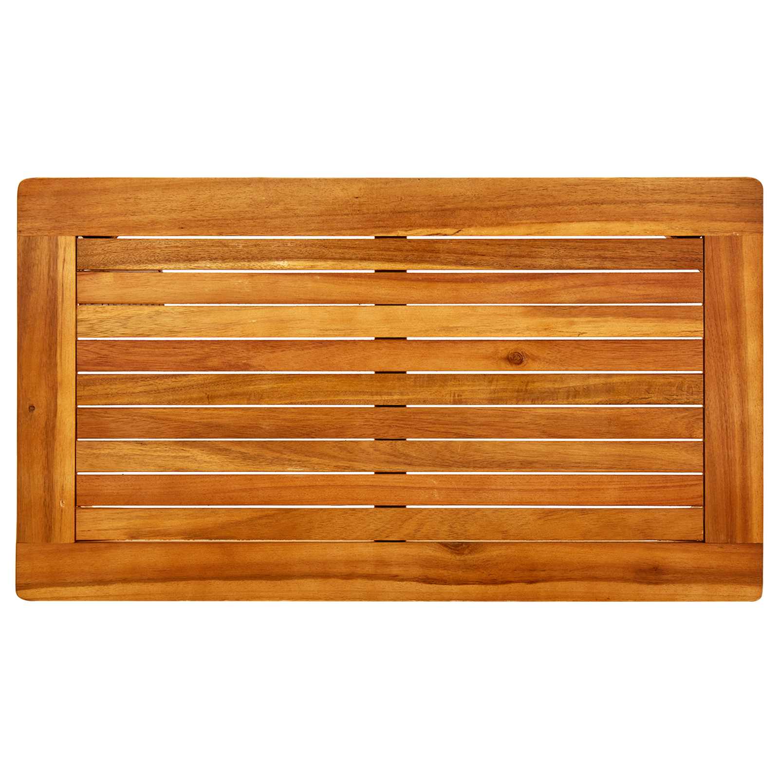 Couchtisch Helles Akazienholz 45 x 45 x 36 cm Massivholz Akazie