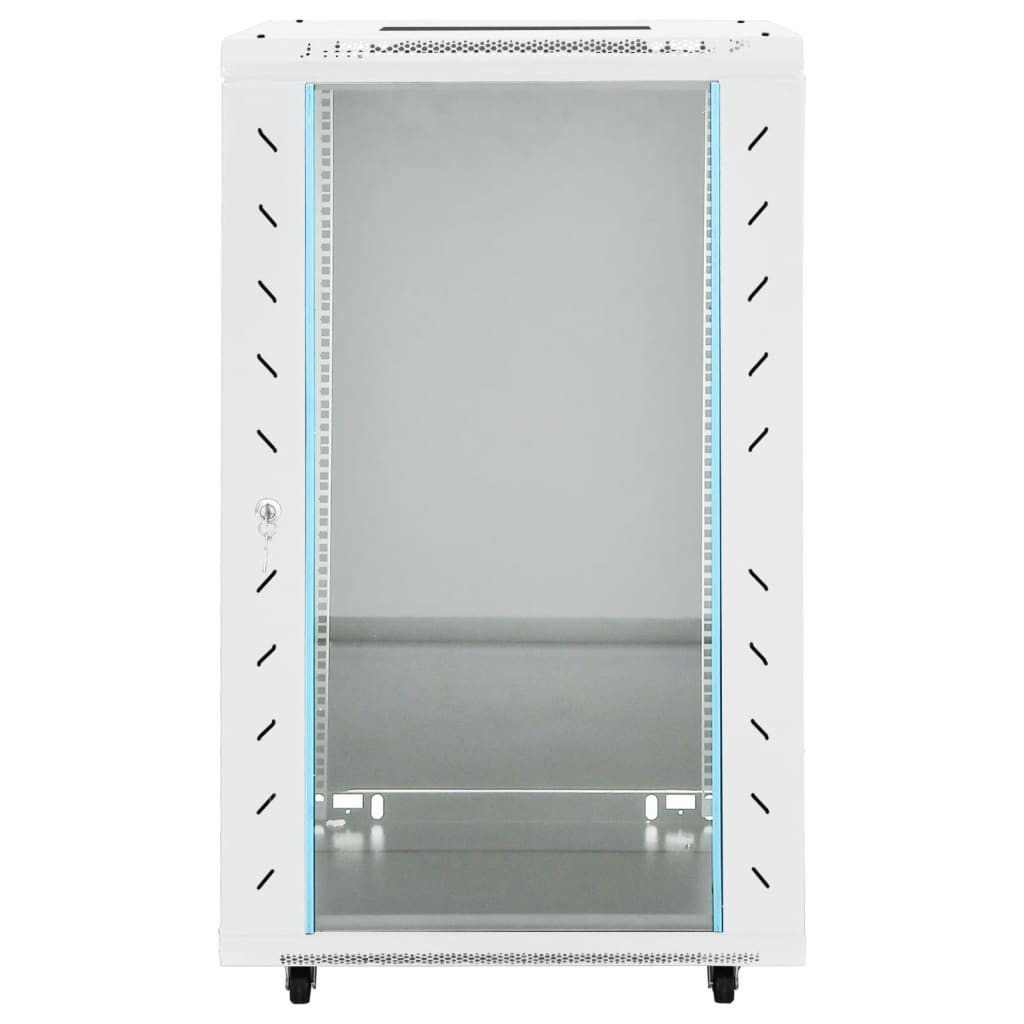 15U Netzwerkschrank 19" IP20 Schwarz 60x45x86 cm