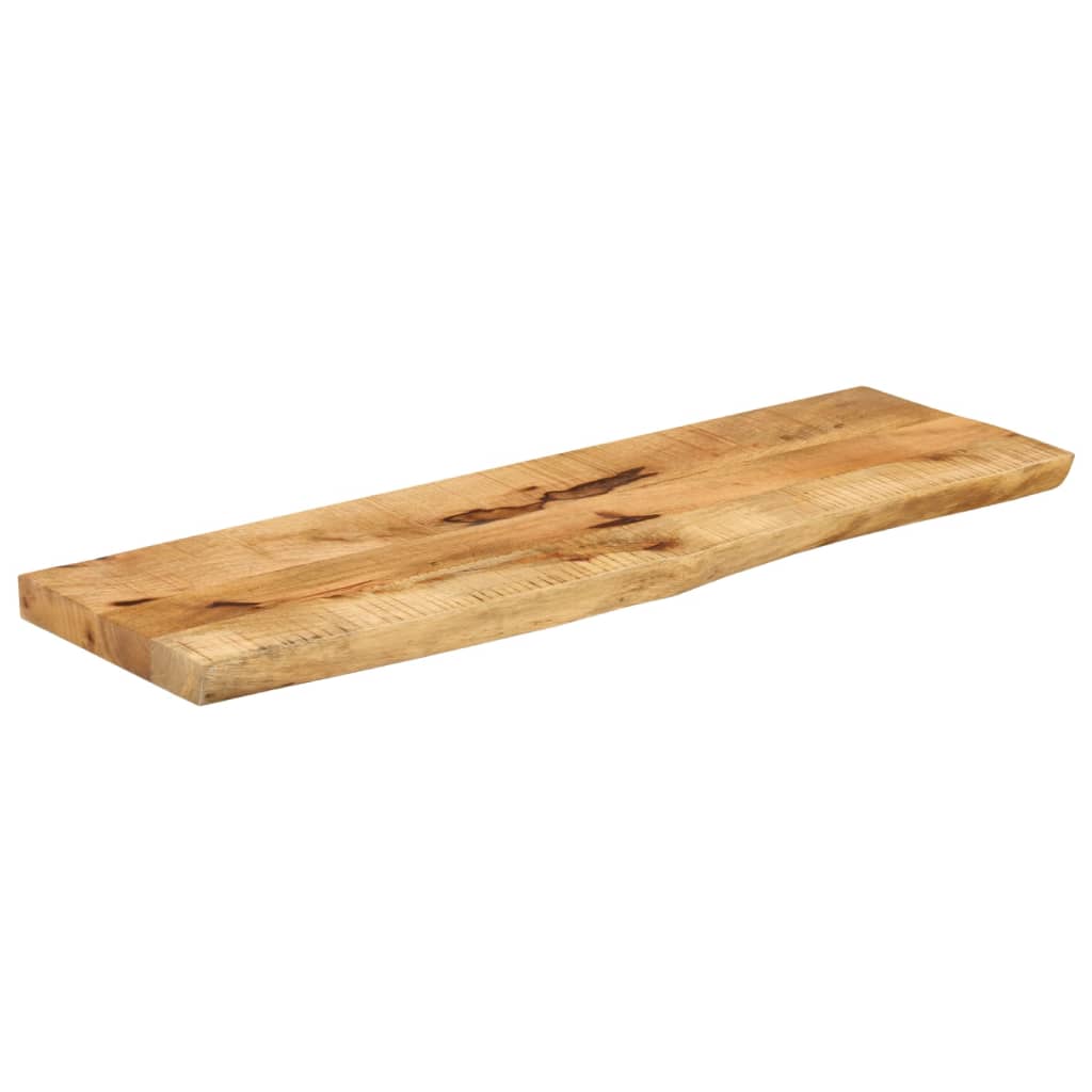 Wandregal 40x20x2,5 cm Rechteckig Massivholz Akazie Baumkante