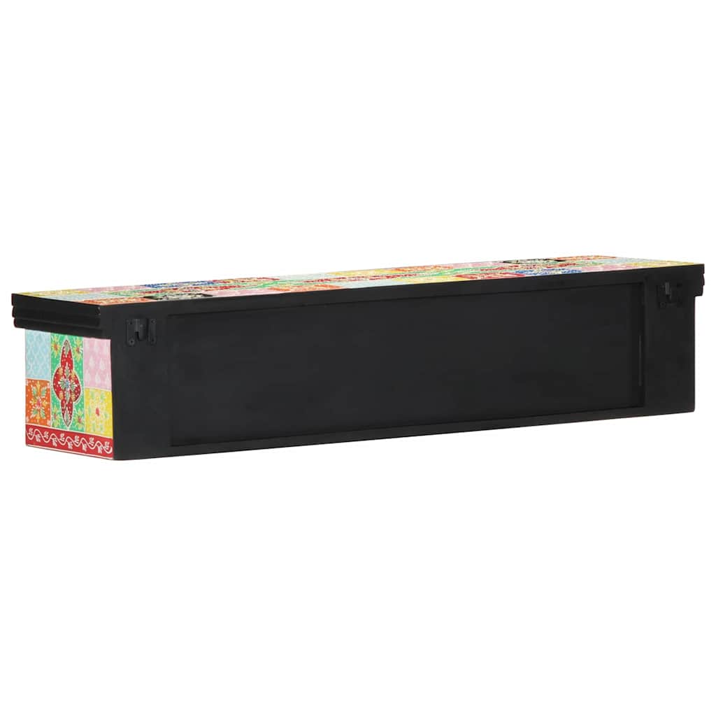 TV-Schränk mit Regal Mehrfarbig 80 x 30 x 22 cm Holzwerkstoff