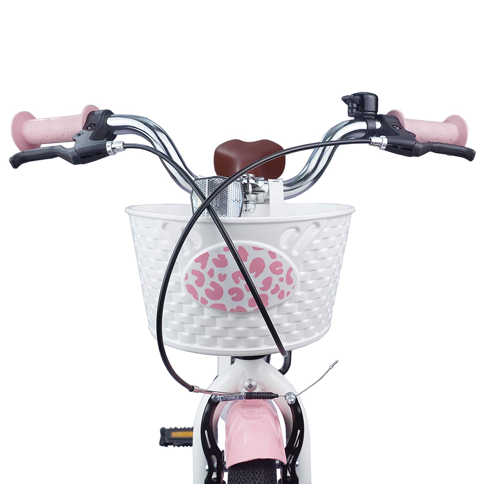 Kinderfahrrad Mit Stützrädern 12 Zoll für 2-4 Jahre alt Rosa