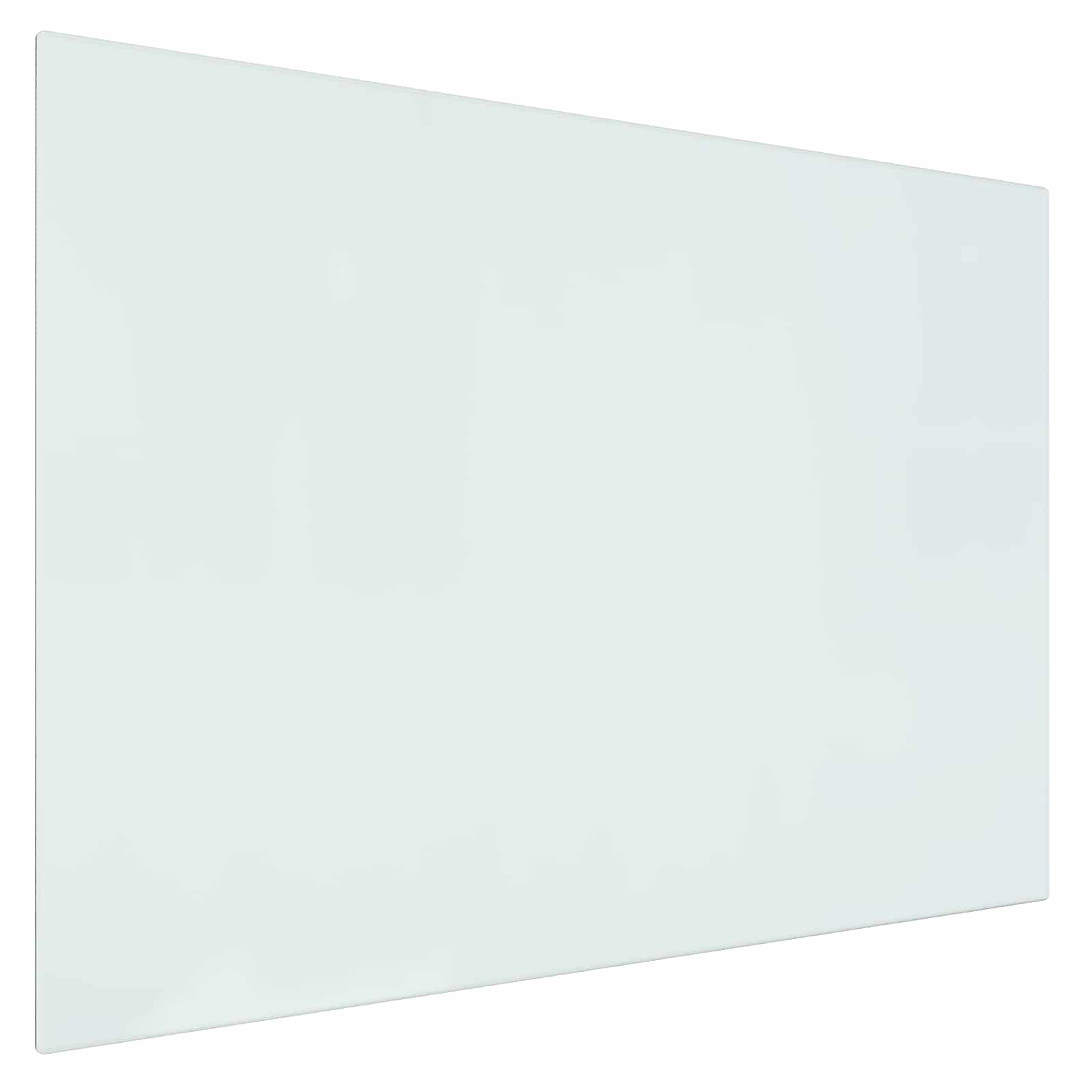 Feuerstelle Glasplatte Transparent 80 x 50 cm Glas