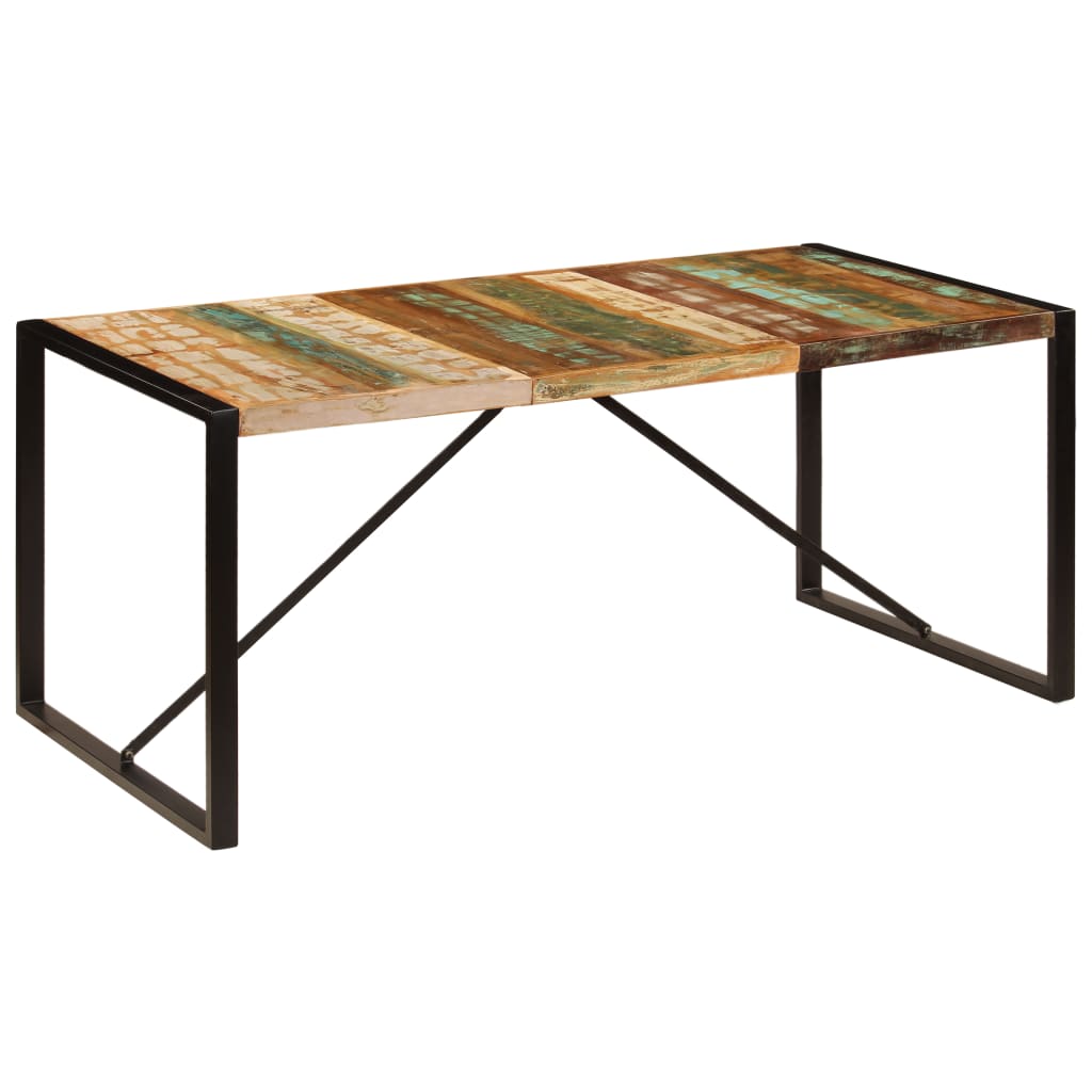 Esstisch 220x100x75 cm Massivholz Akazie