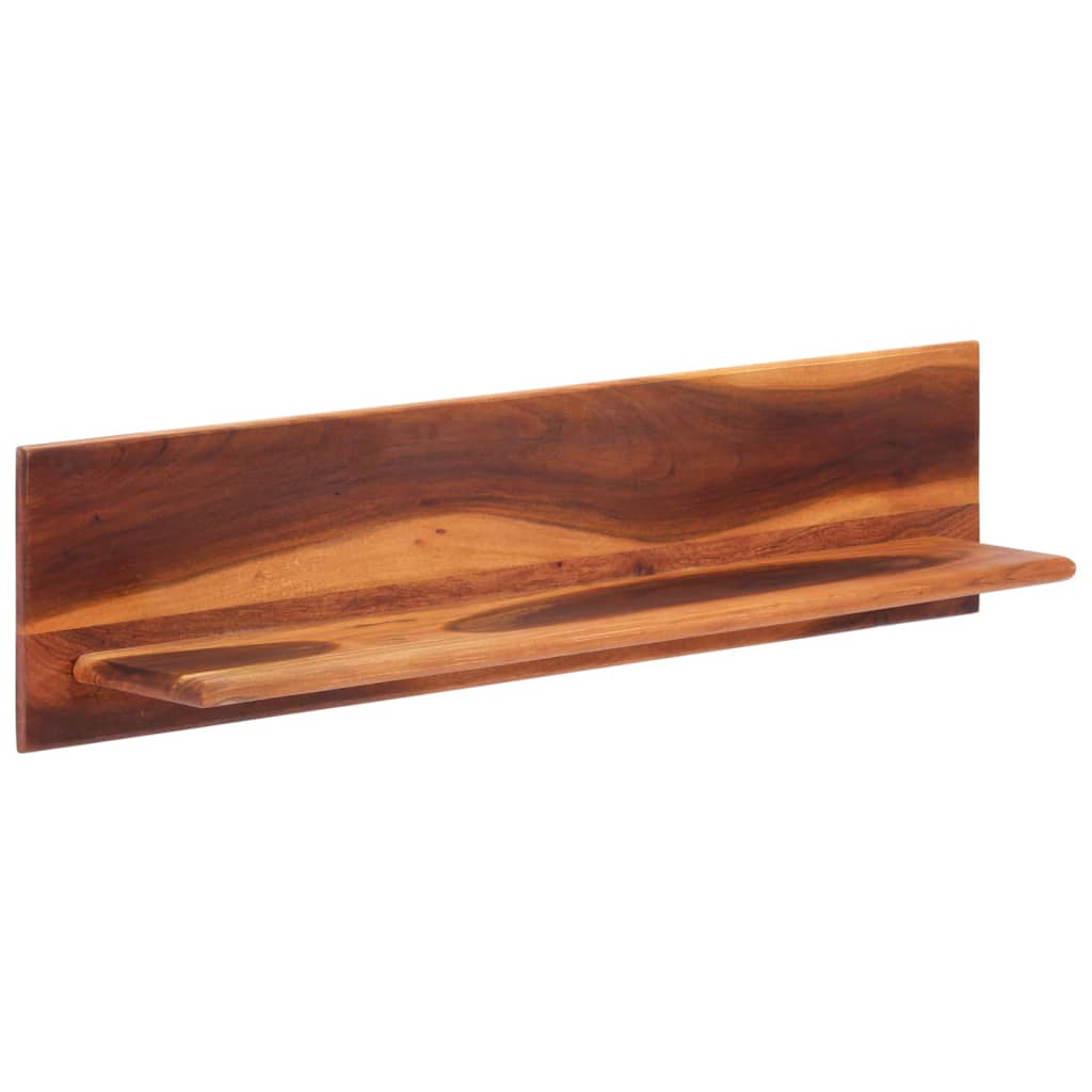 Wandregale 2 Stk. 58x26x20 cm Massivholz Akazie