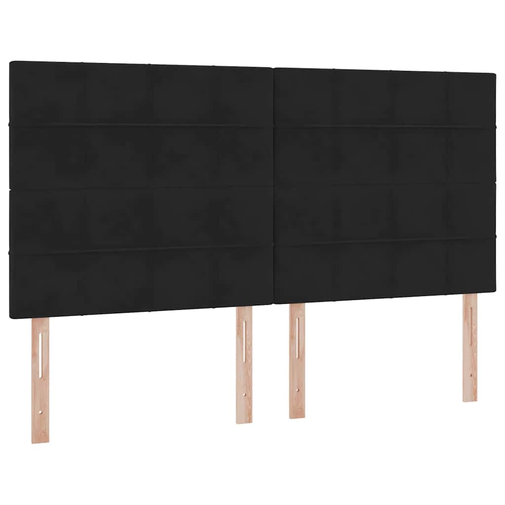 Aufbewahrungsbett mit Matratze Hellgrau 180 x 200 cm Samt