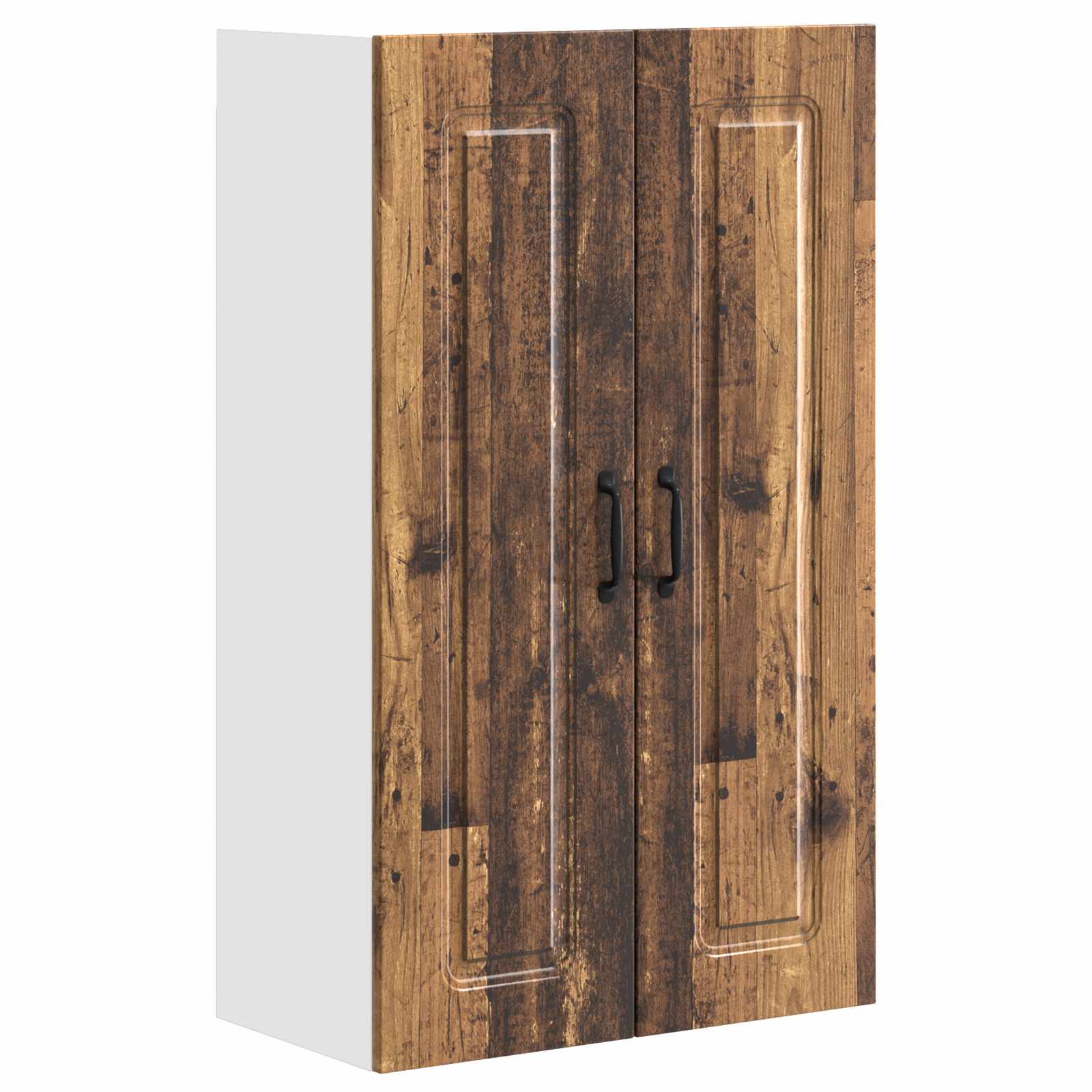 Herdumbauschränke 2 Stk. Kalmar Weiß Holzwerkstoff