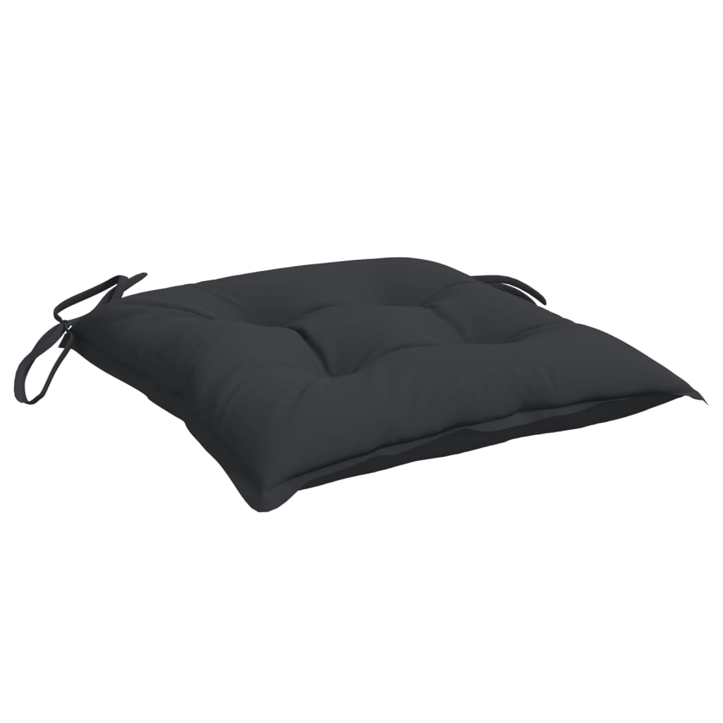 Stuhlkissen 4 Stk. Hellblau 40x40x7 cm Oxford-Gewebe