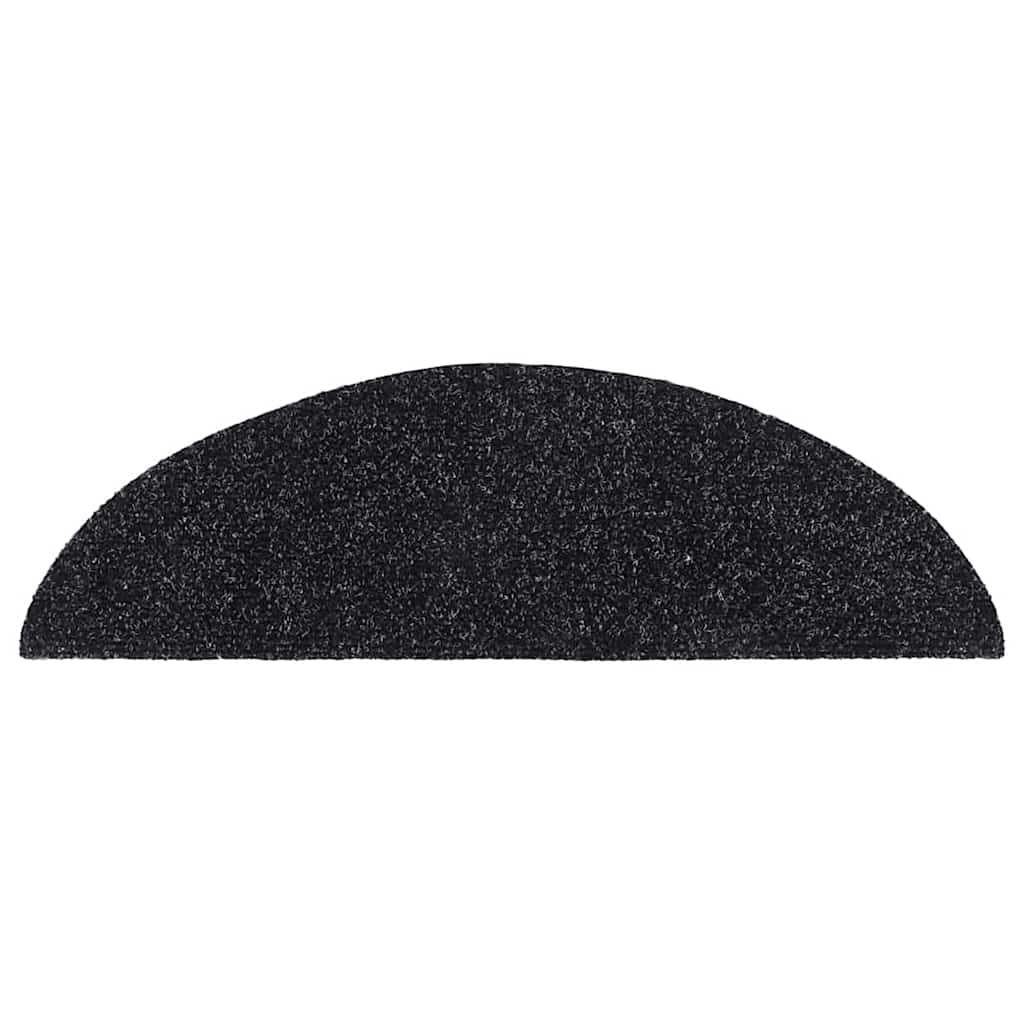 Stufenmatten Selbstklebend 15 Stk. 56x17x3 cm Hellbraun Halbrund