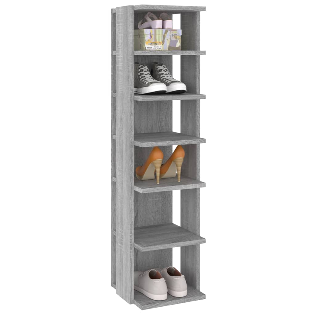 Schuhschrank Weiß 27,5x27x102 cm Holzwerkstoff