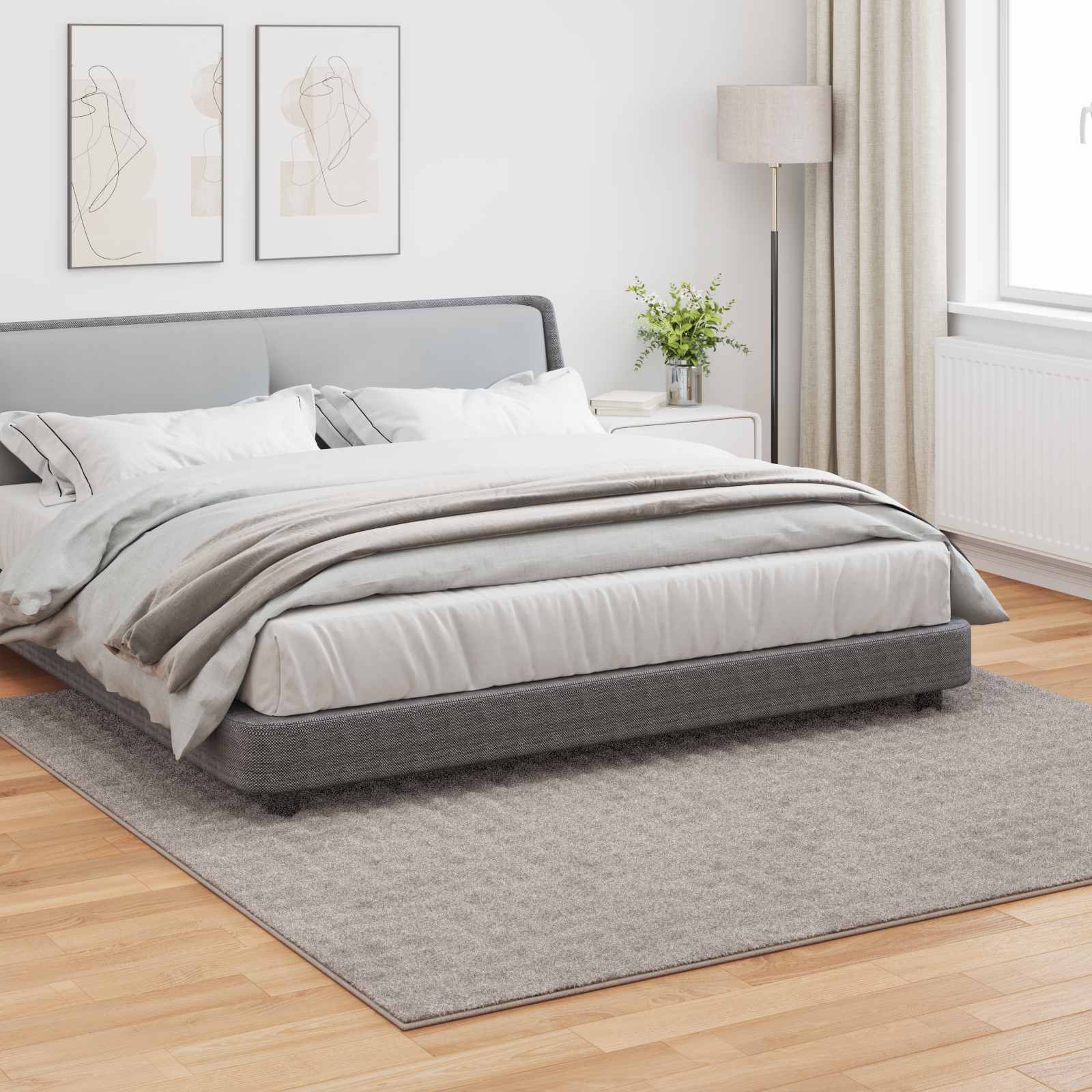 Bereichsteppiche Rechtwinklig SIROLO Creme 150 x 80 cm