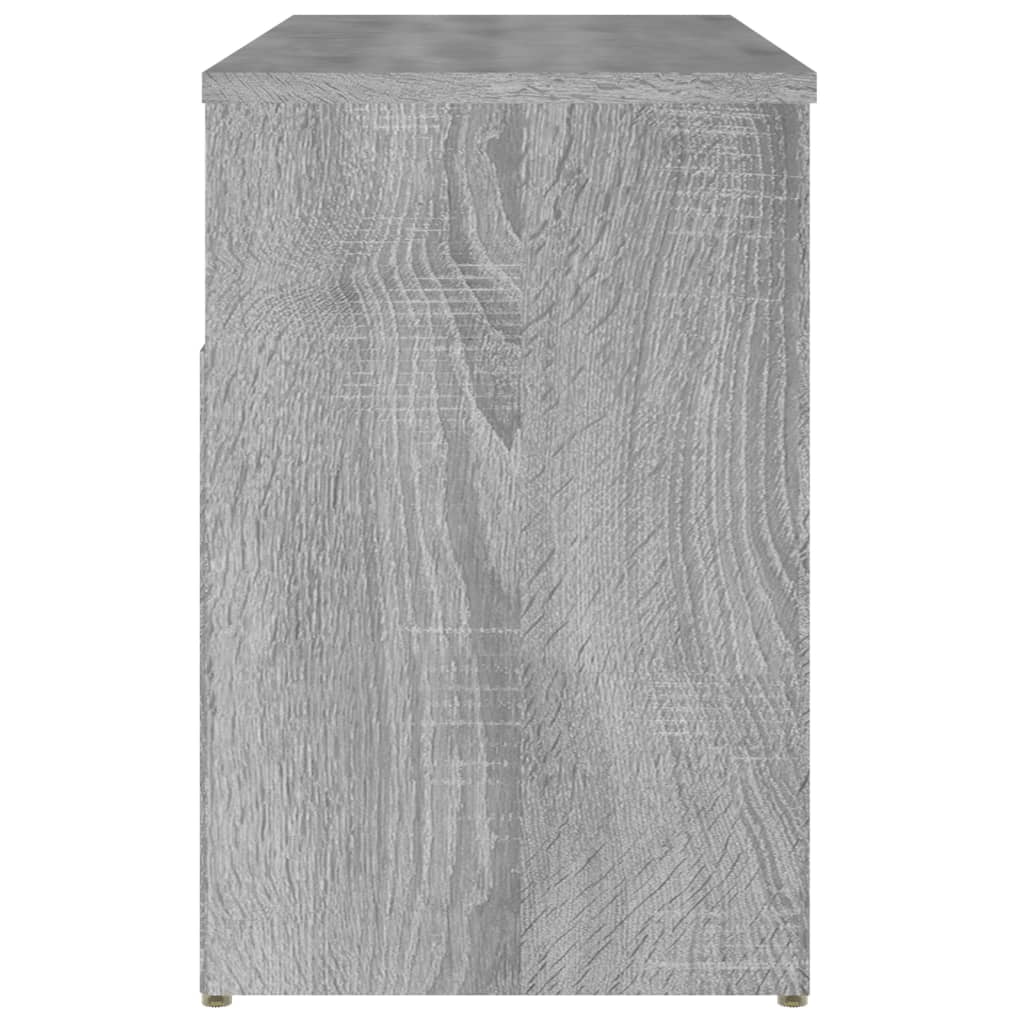 Schuhbank Weiß 60x30x45 cm Holzwerkstoff