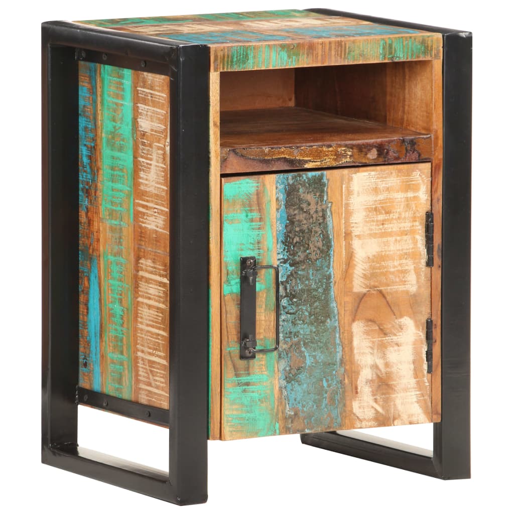 Nachttisch 40x35x55 cm Massivholz Mango