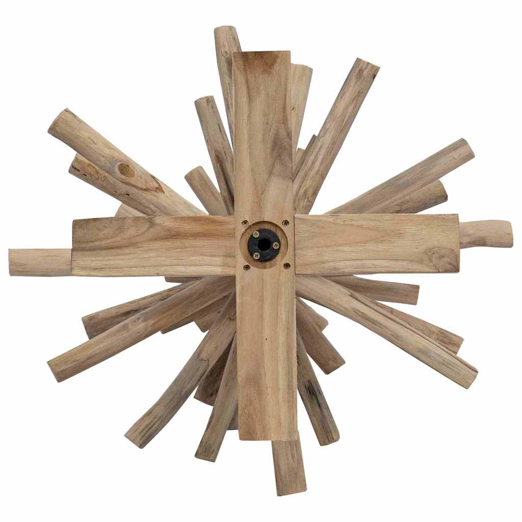 Weihnachtsbaum mit Ständer Braun 60 cm Massivholz Teak