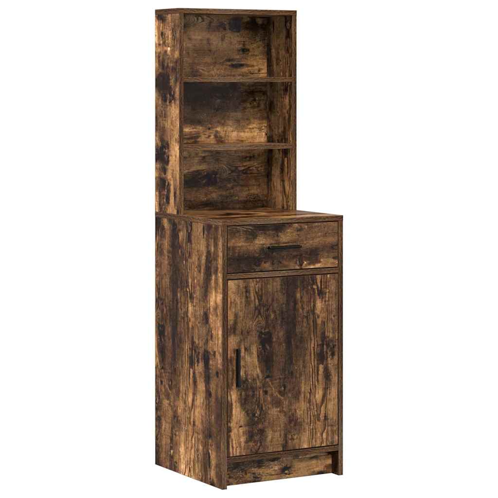 Schminktisch mit Spiegelbeleuchtung 2 pcs Weiß Holzwerkstoff