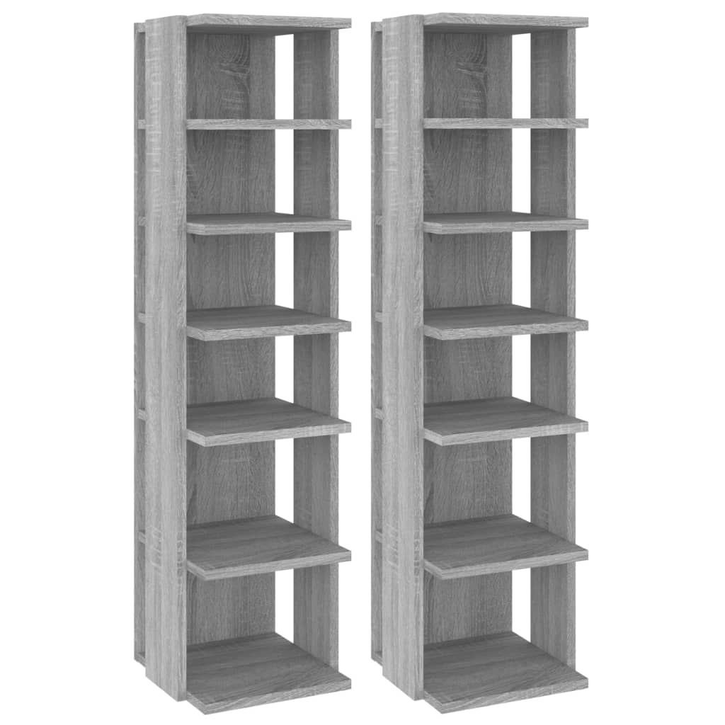 Schuhschrank Weiß 27,5x27x102 cm Holzwerkstoff