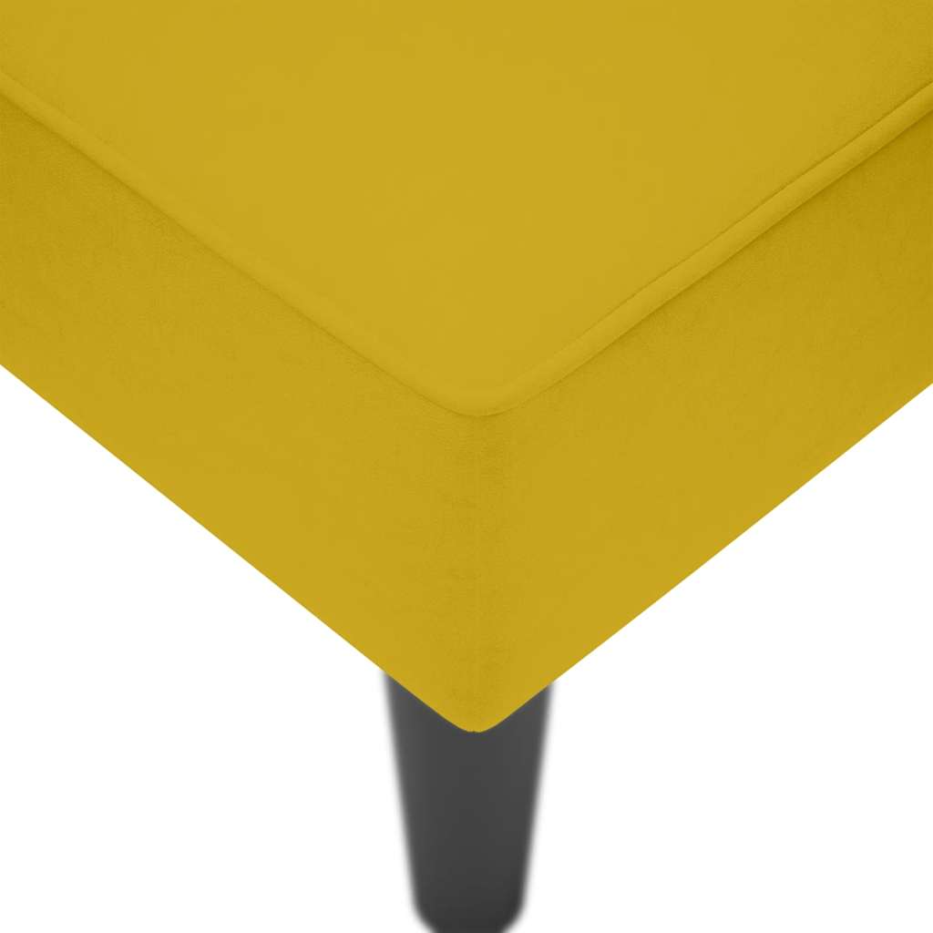 Chaiselongue mit Rechter Armlehne Blau Samt