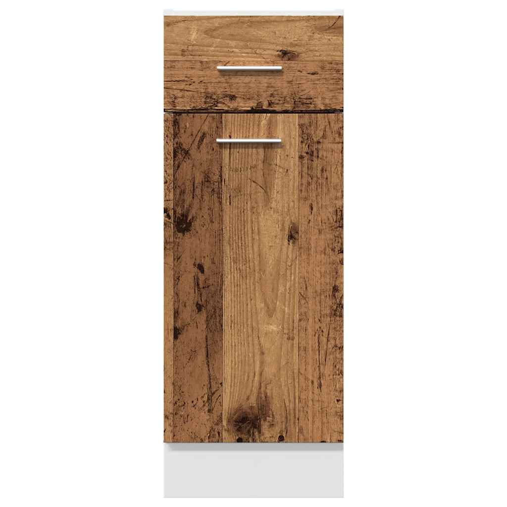 Unterschrank Lyon Weiß 60x46x81,5 cm Holzwerkstoff
