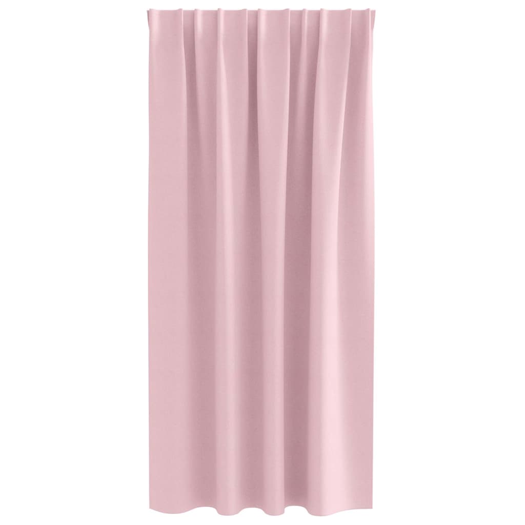 Verdunkelungs-Vorhänge mit Ringen 2 pcs Beige 140 x 140 cm