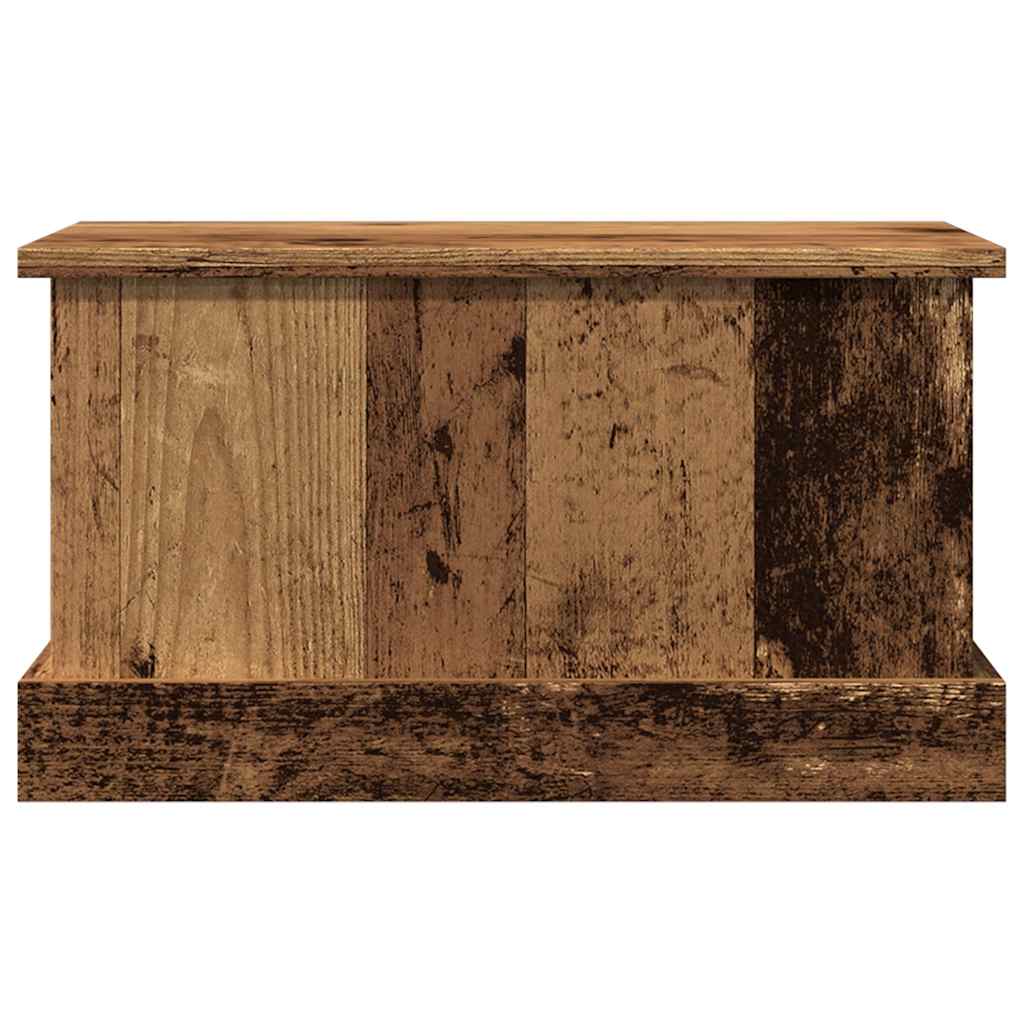 Aufbewahrungsbox Weiß 50 x 30 x 28 cm Holzwerkstoff