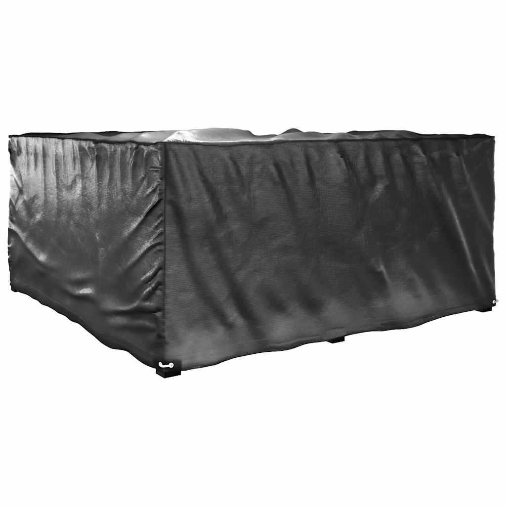 Gartenmöbel-Abdeckungen 2 Stk. L-Form 12 Ösen 250x250x90 cm