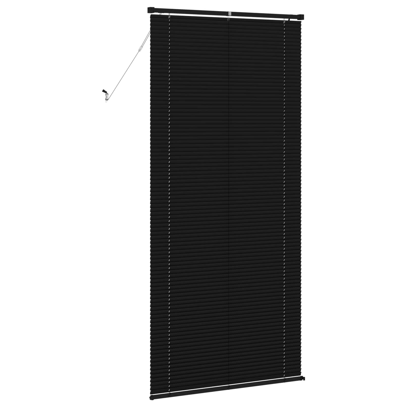 Jalousie Silber Grau 150 x 40 cm 25 mm PVC