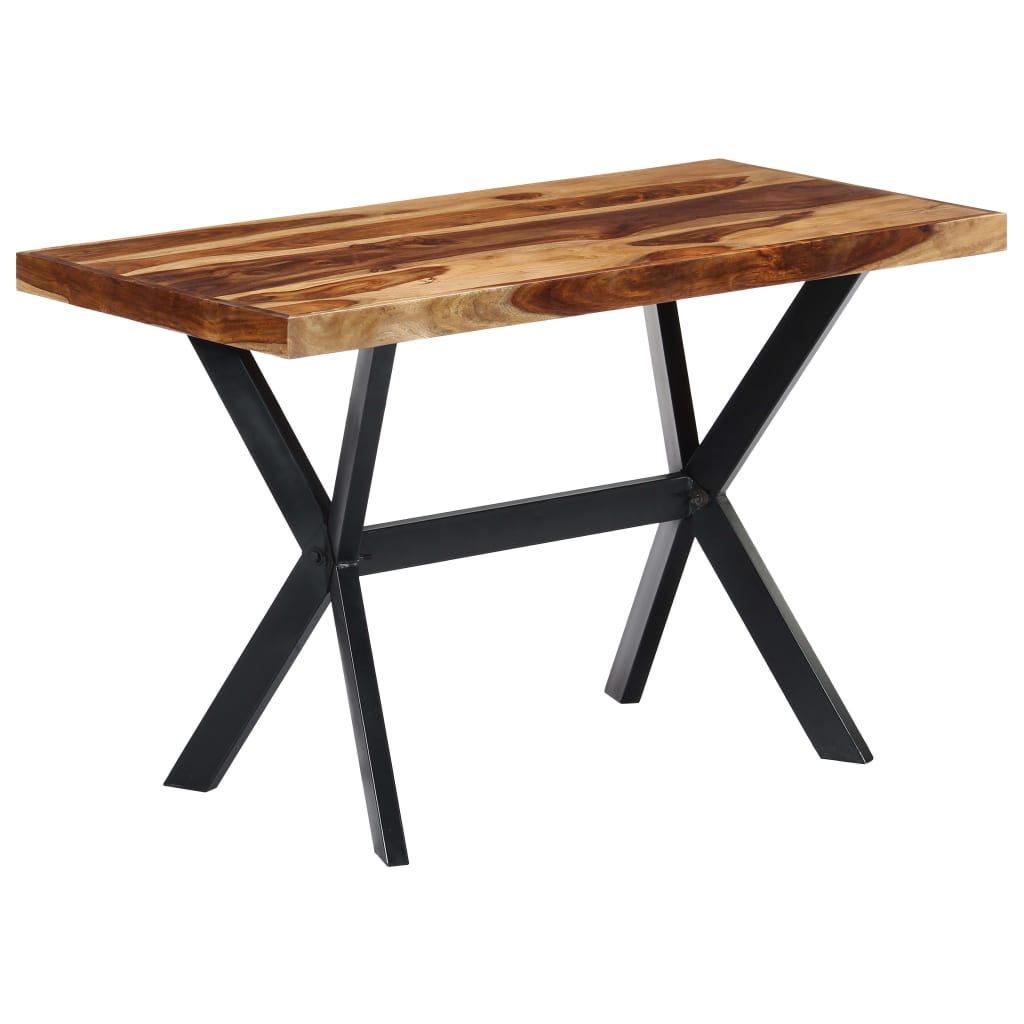 Esstisch Massivholz Mango und Stahlgestell 180 cm