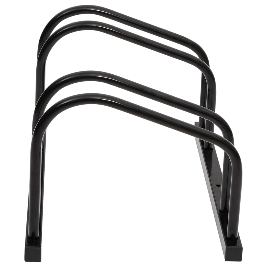 Fahrradständer für 2 Fahrräder Verzinkter Stahl