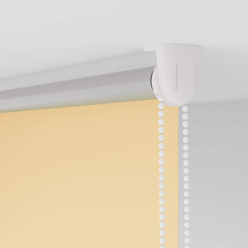 Verdunkelungsrollo 84,4 x 175 cm, Stoffbreite 80 cm, Weiß