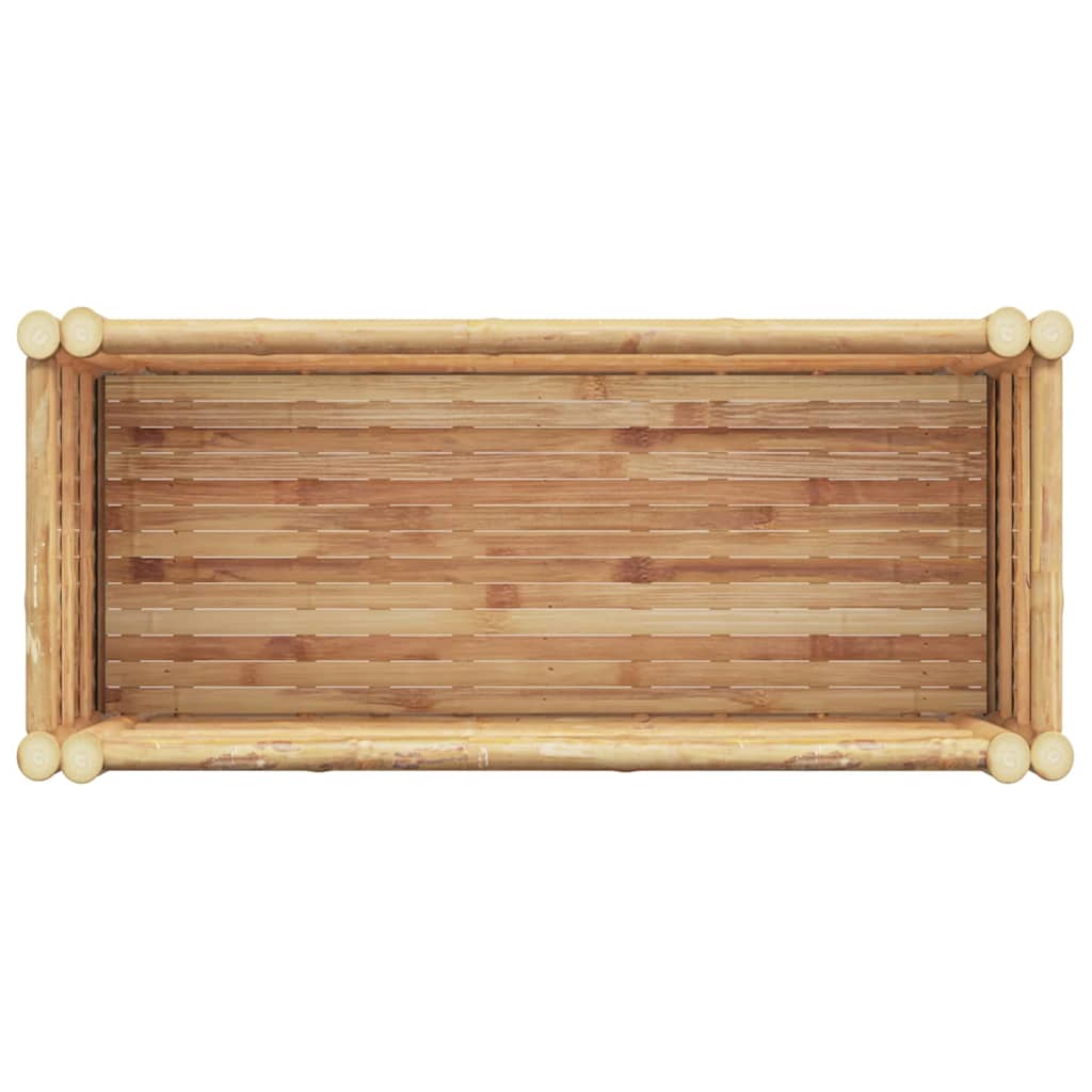 Hochbeet Braun 70 x 35 x 70 cm Bambus