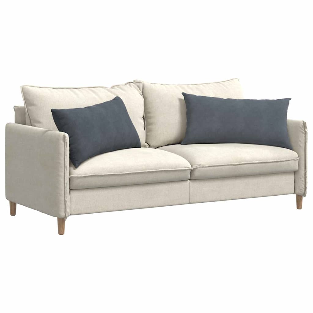 Sofakissen 2 Stück Blau 50 x 30 cm Cordstoff