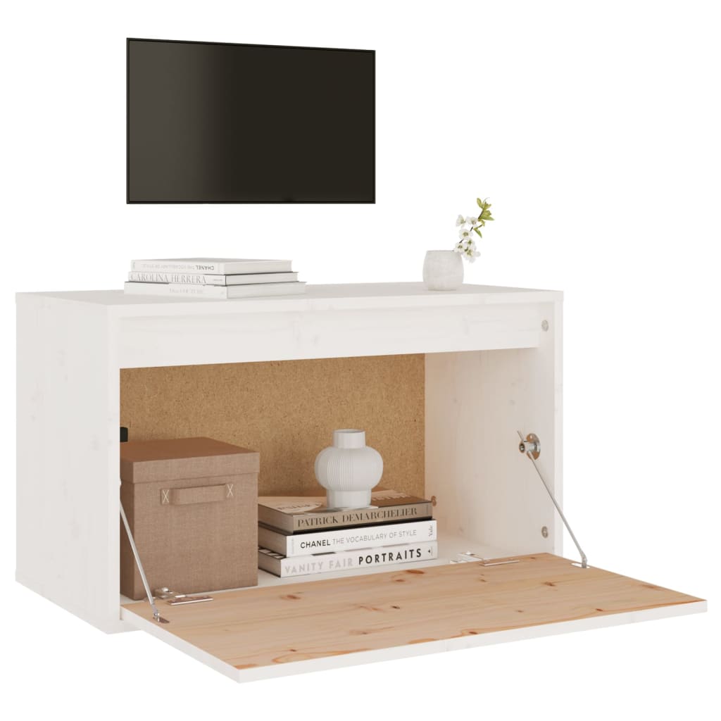 Wandschrank 60x30x35 cm Massivholz Kiefer