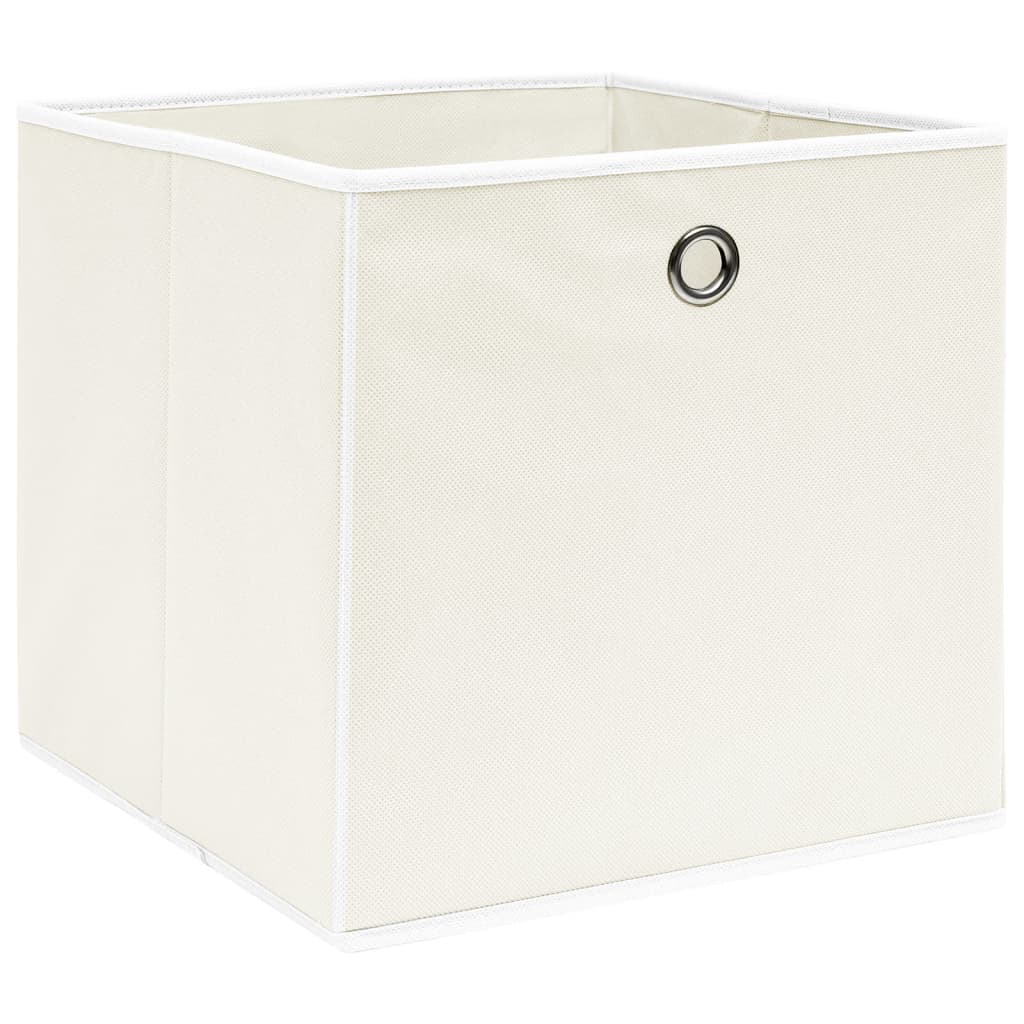 Aufbewahrungsboxen 4 Stk. Blau 32x32x32 cm Stoff