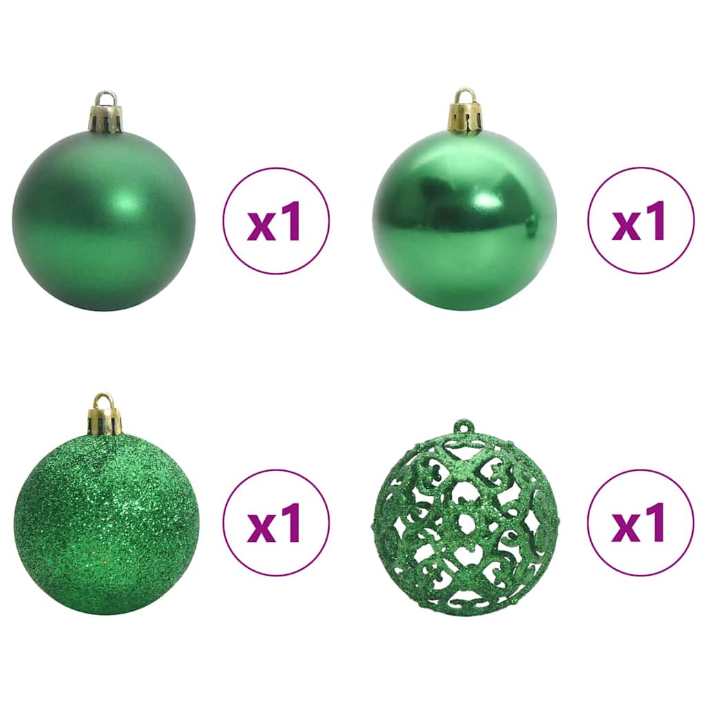 Künstlicher Weihnachtsbaum mit 150 LEDs mit Ständer Weiß 120 cm