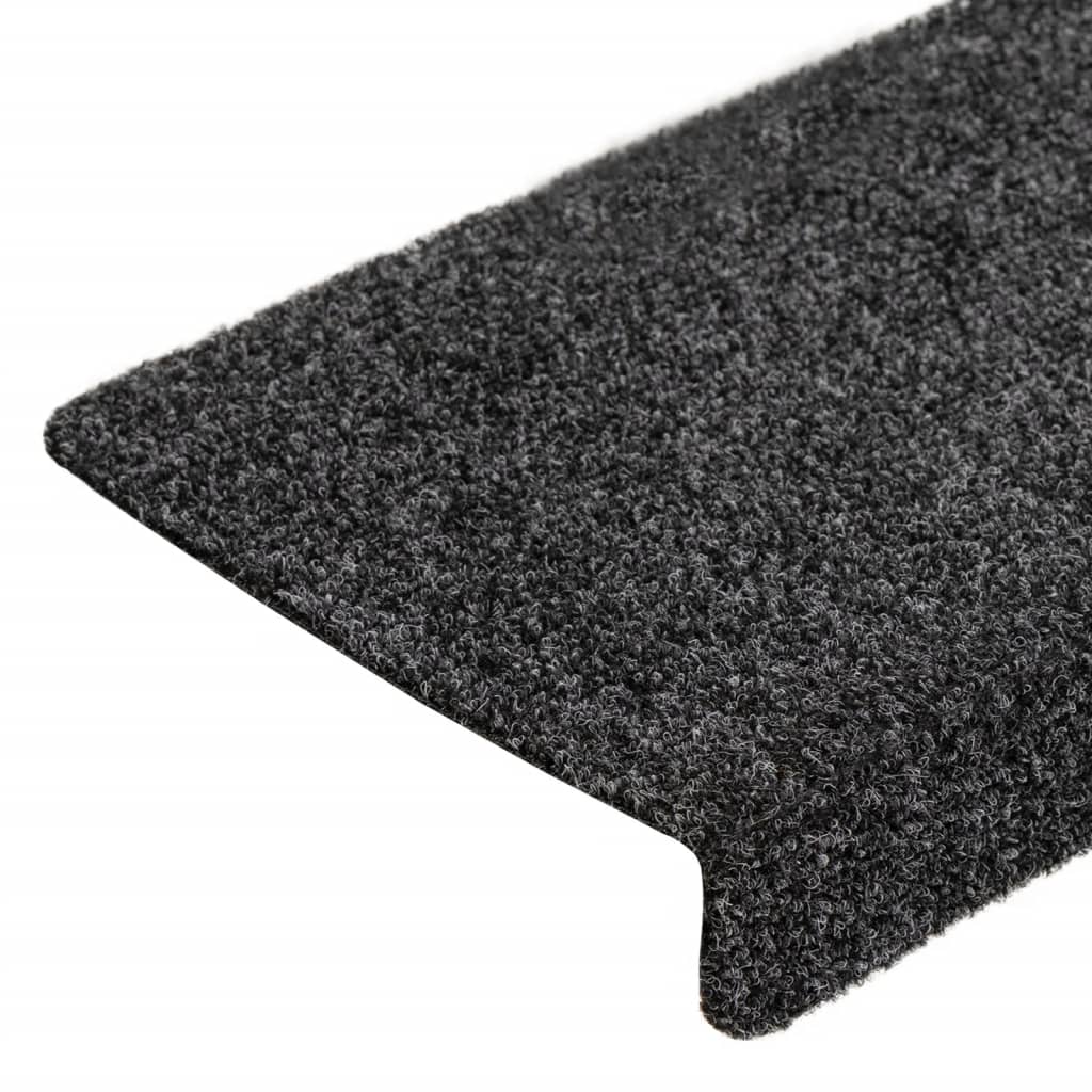 Stufenmatten Selbstklebend 15 Stk. 65x21x4 cm Hellbraun Rechteckiger Rand