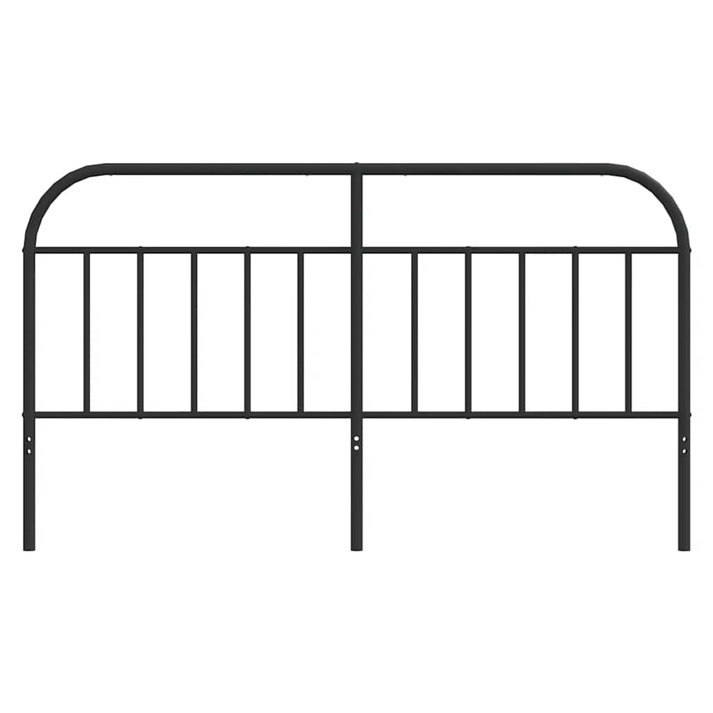 Ersatz-Kopfteil Metall Schwarz 75 cm