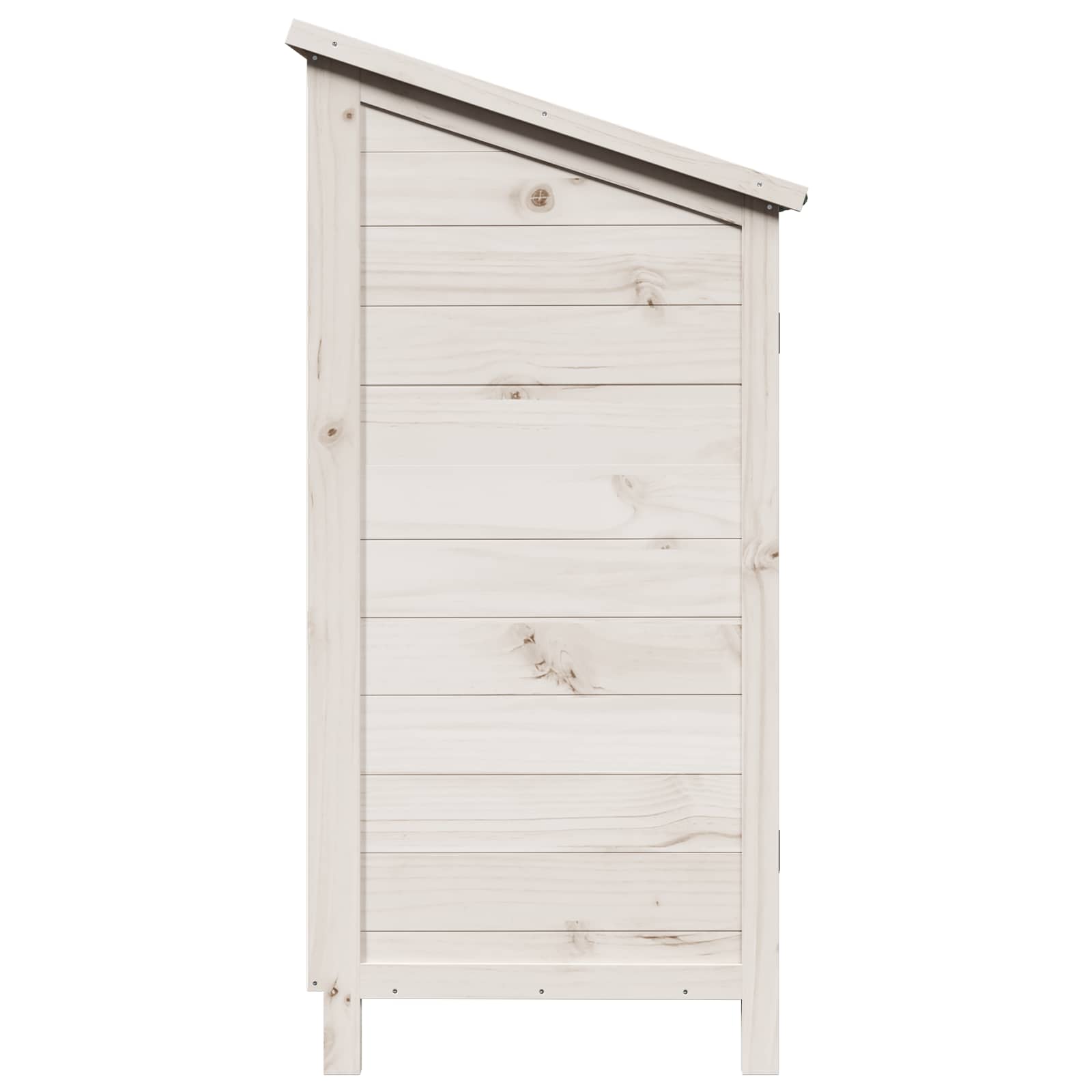 Gartenschuppen Natur 59 x 56 x 113,5 cm Massivholz aus Fichte