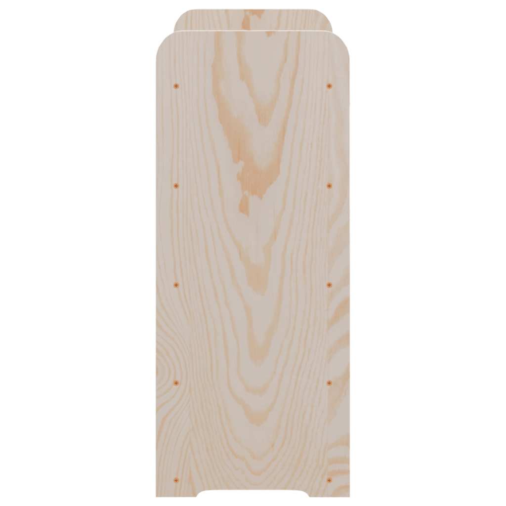 Weinregal 33x25x37 cm Massivholz Kiefer