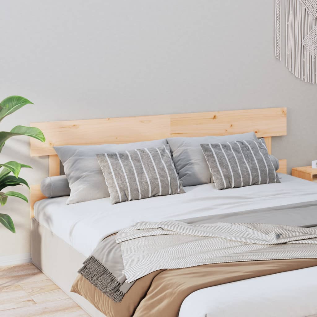 Bett-Kopfteil 78,5x3x81 cm Massivholz Kiefer