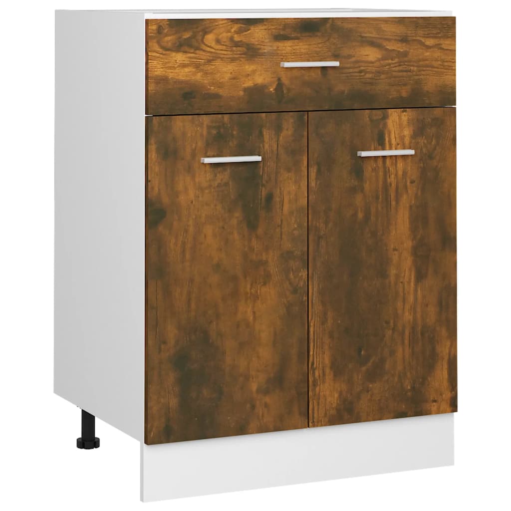 Unterschrank Lyon Weiß 60x46x81,5 cm Holzwerkstoff
