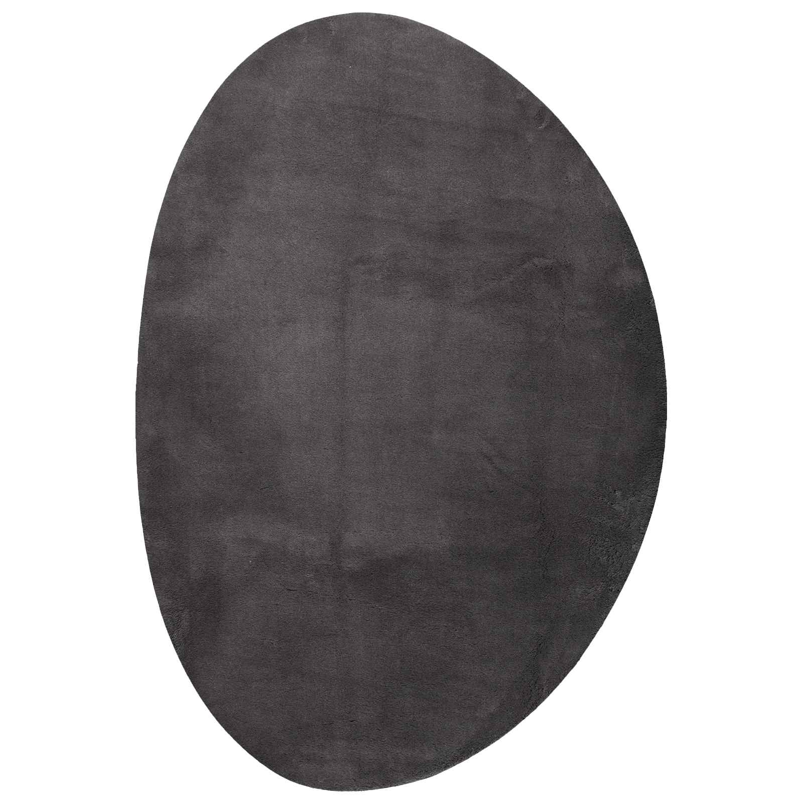 Bereichsteppiche HUARTE Anthrazit 100 x 200 cm Polyester