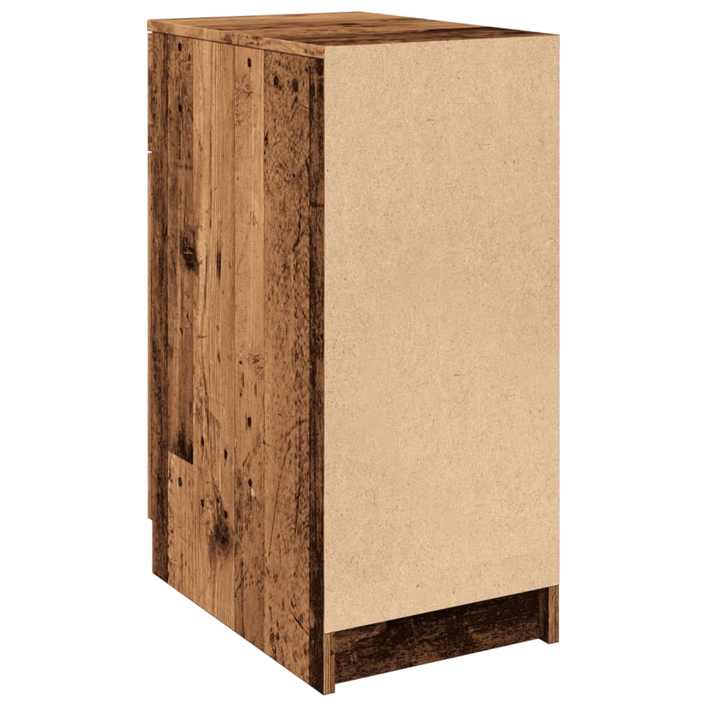 Büroschrank Weiß 33,5x50x75 cm Holzwerkstoff