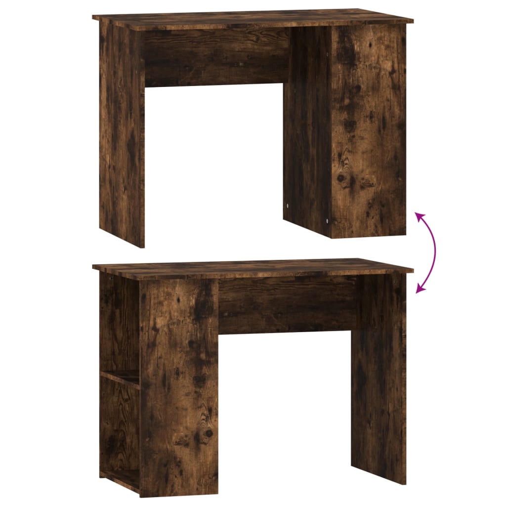 Schreibtisch Weiß 100x55x75 cm Holzwerkstoff