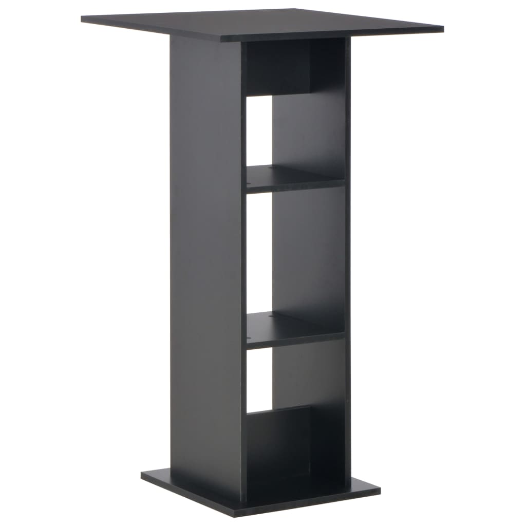 Bartisch Weiß 60x60x110 cm