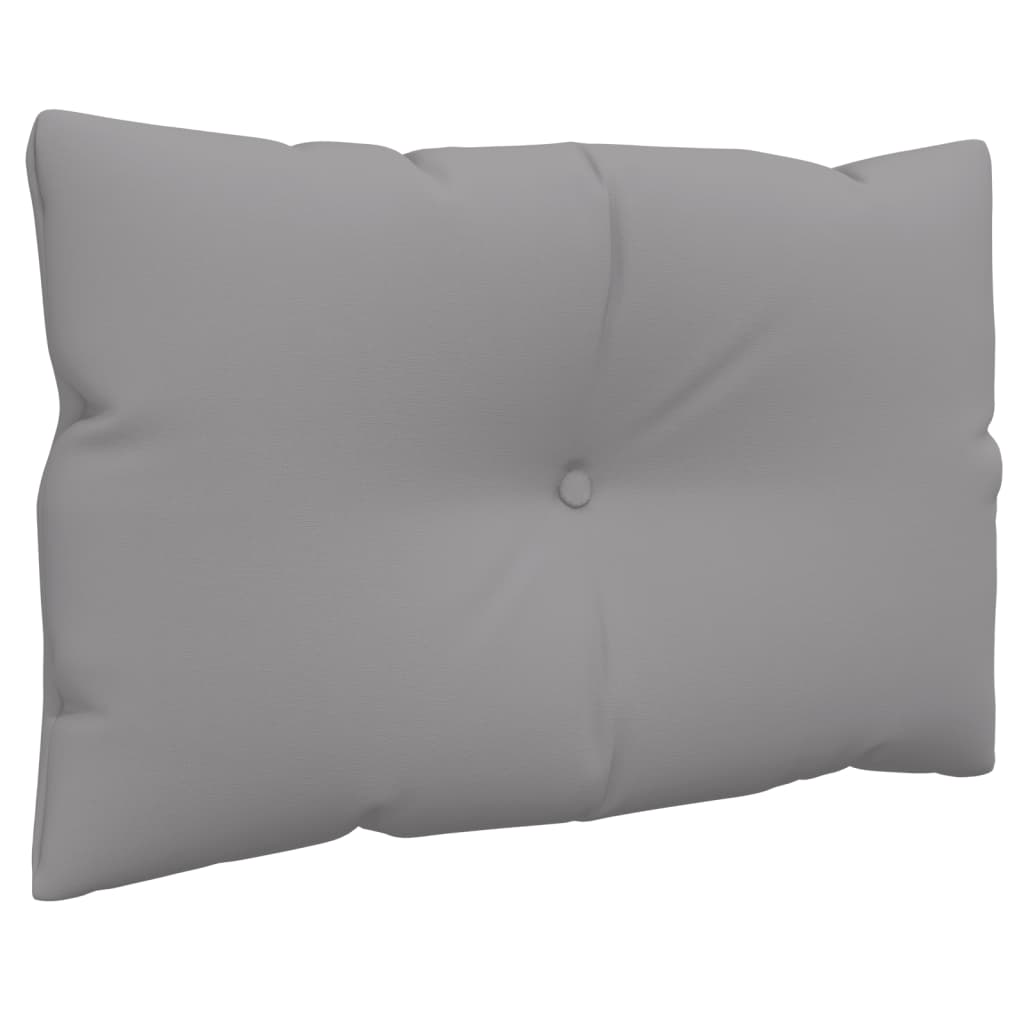 Palettenkissen 3-tlg. Taupe Stoff