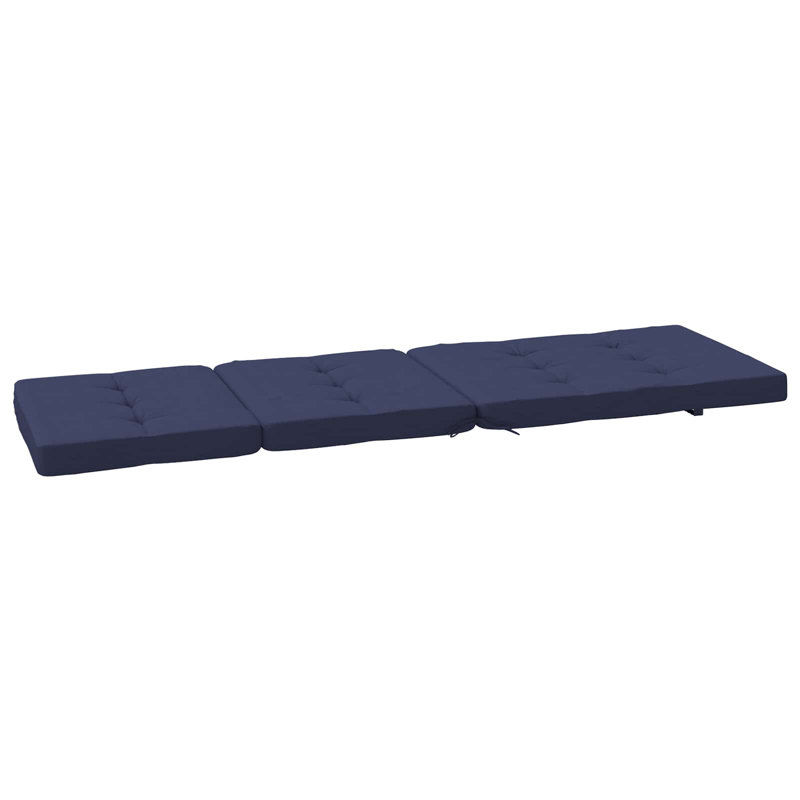 Liegestuhl-Auflagen 2 Stk. Creme Oxford-Gewebe