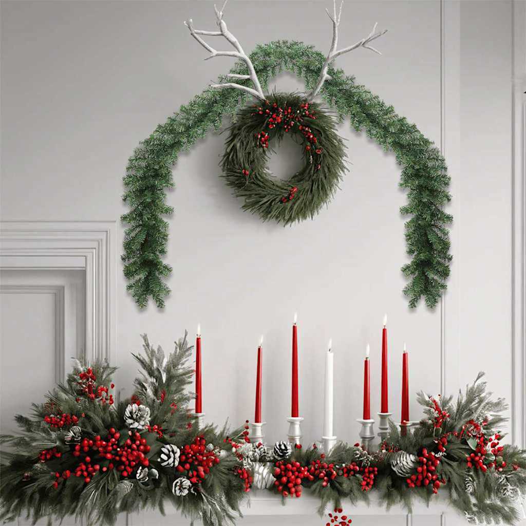 Weihnachtsgirlande mit LED-Leuchten 5 m