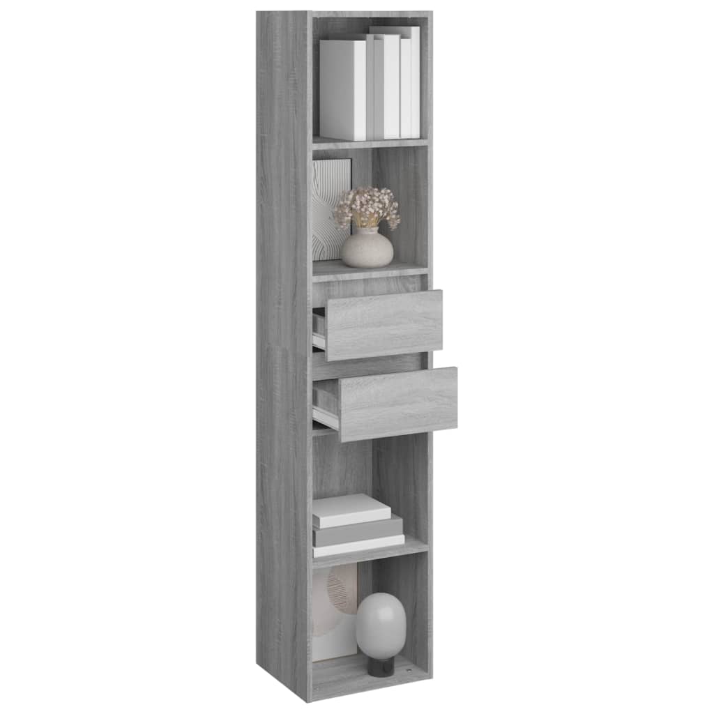 Bücherregal Weiß 36x30x171 cm Holzwerkstoff