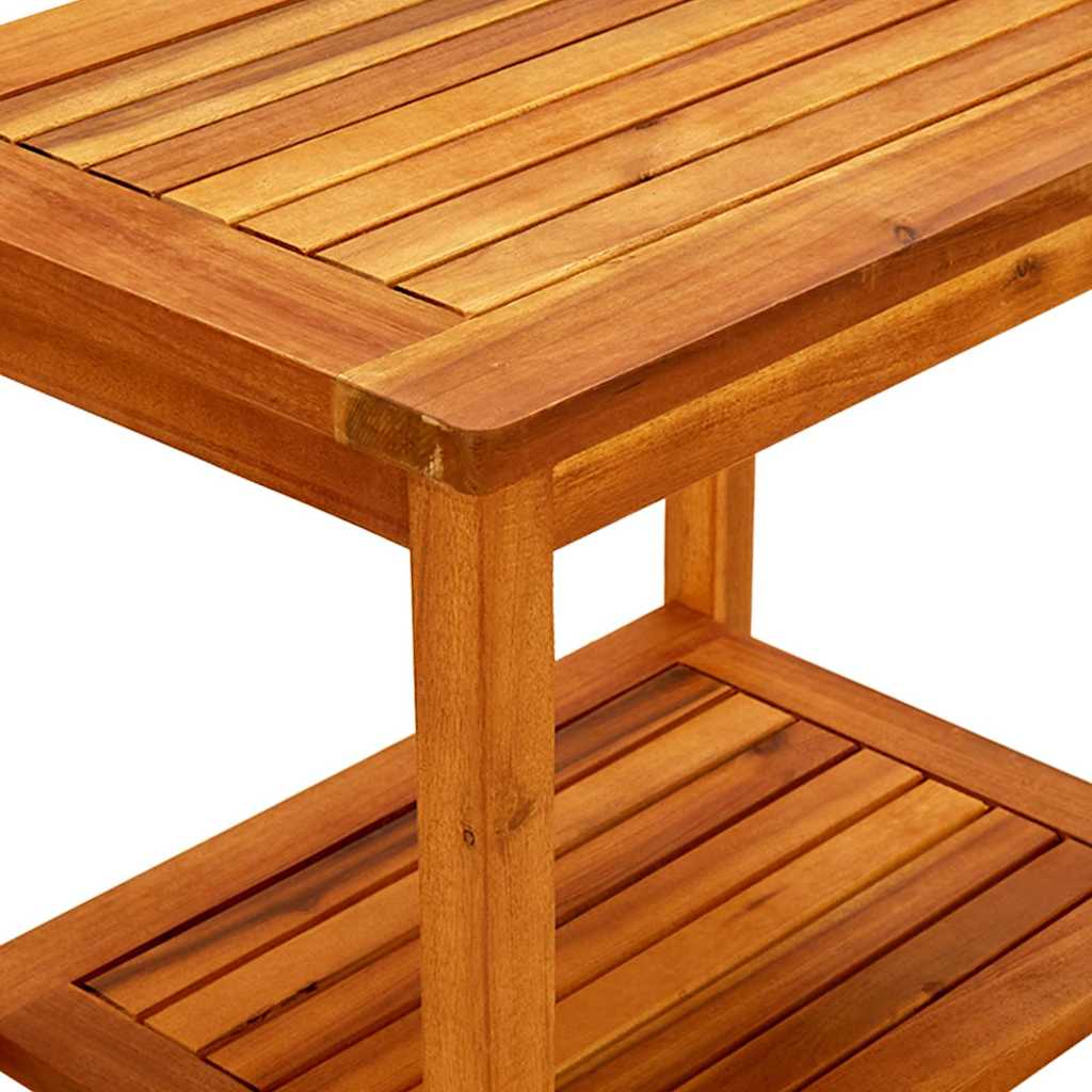 Beistelltisch Öl-Natur 70 x 40 x 45 cm Massivholz Akazie