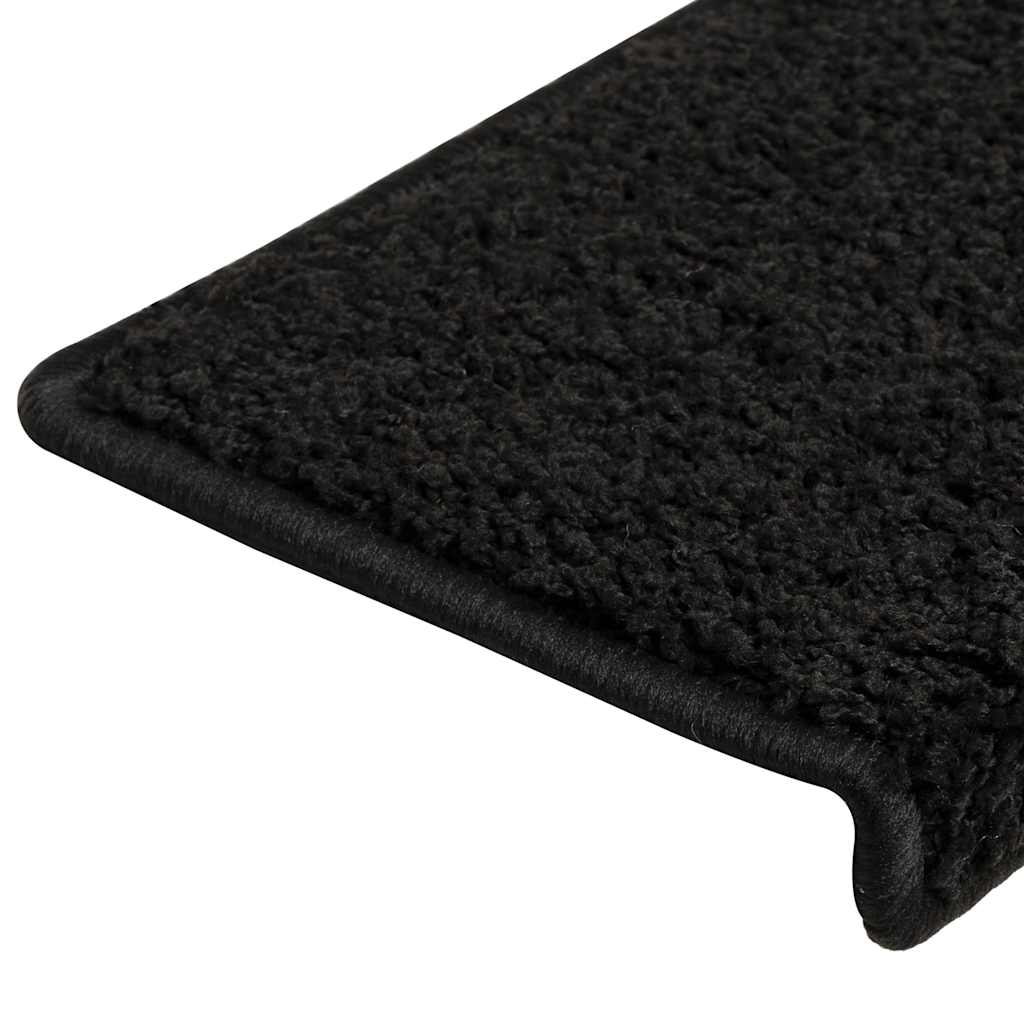Stufenmatten 15 Stk. 65x21x4 cm Grau Rechteckiger Rand