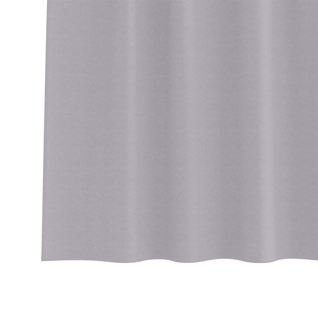 Verdunkelungs-Vorhänge mit Ringen 2 pcs Beige 140 x 140 cm